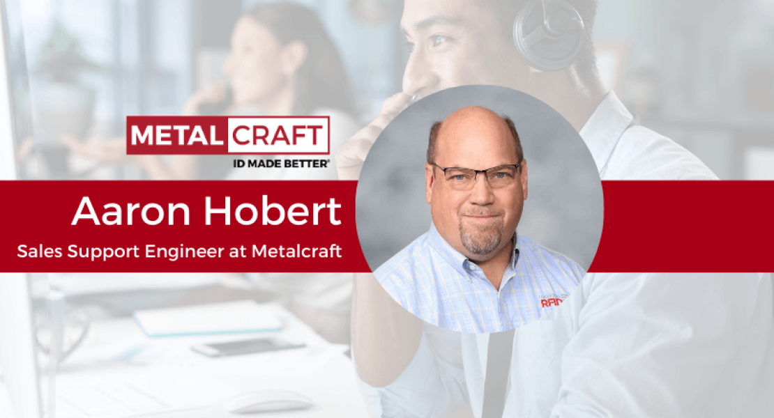 Aaron Hobert Named Sales Support Engineer at Metalcraft