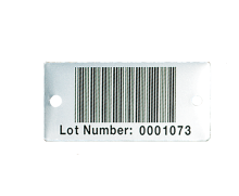 High temp barcode labels