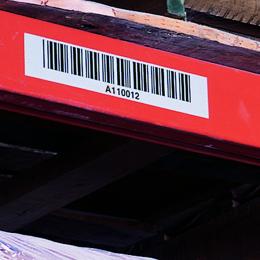 long range barcode label