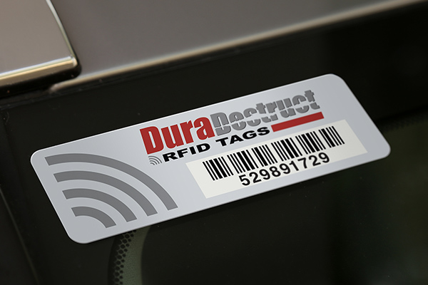 DuraDestruct RFID Tag Glass