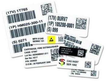 uid polyester labels