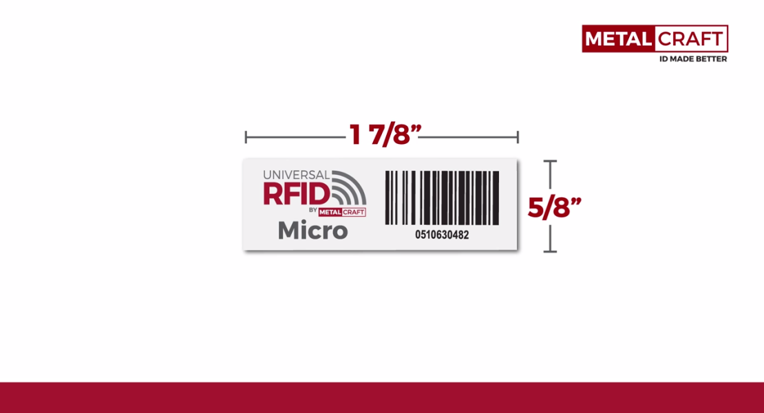 Universal Micro RFID Asset Tag
