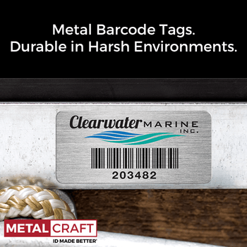 Durability in Harsh Environments - Anodized Aluminum Barcodes