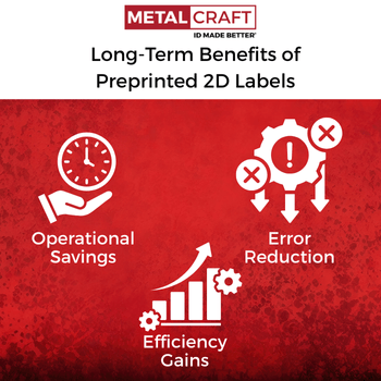 Long-Term Benefits of Preprinted 2D Labels