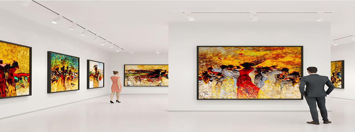 Silent Partner Technologies helps an art store owner manage inventory without damaging it using Metalcraft's RFID Labels - Polymer.