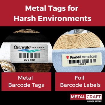 Metal Tags for Harsh Environments