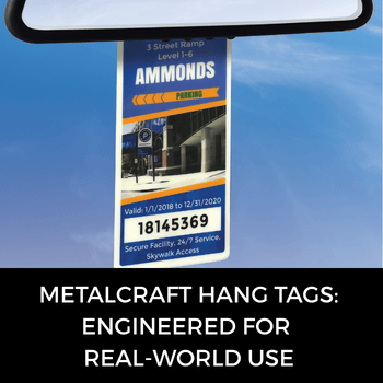 Metalcraft Hang Tags Engineered for Real-World Use