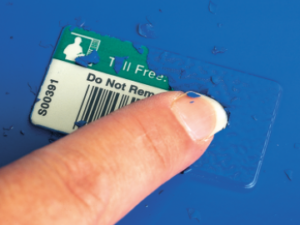 paint resist nameplate - paint resistant tags